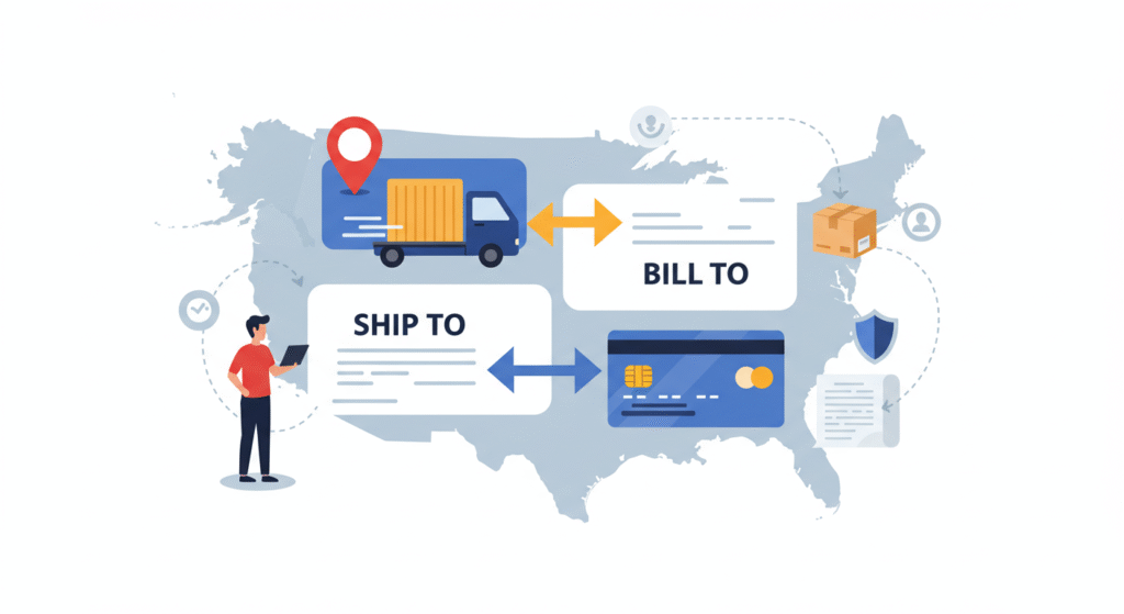 Ship To vs Bill To
