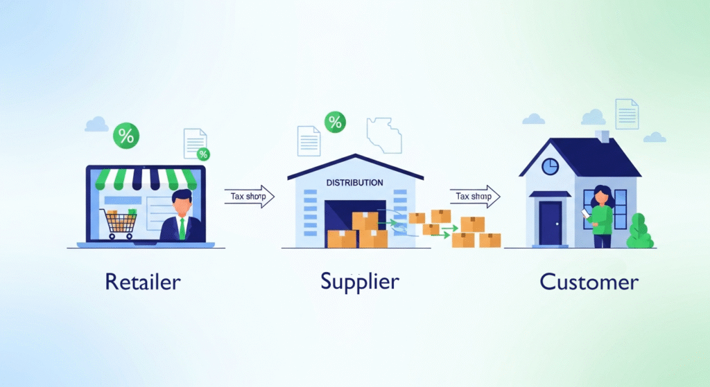drop shipping sales tax